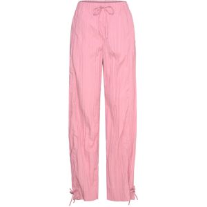 STINE GOYA 2342 Pleated Poly, Loose Pants W/ Tie M Pink M STINE GOYA 2342 Pleated Poly, Loose Pants W/ Tie M Pink M