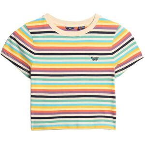 Superdry Vintage Stripe Crop Tee 44 Patterned 44 Superdry Vintage Stripe Crop Tee 44 Patterned 44