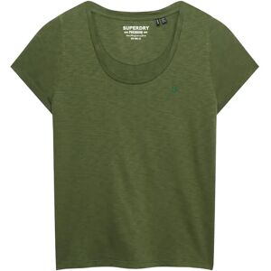 Superdry Studios Scoop Neck Tee 16 Khaki 16 Superdry Studios Scoop Neck Tee 16 Khaki 16