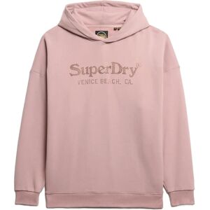 Superdry Venue Metallic Relaxed Hood 44 Pink 44 Superdry Venue Metallic Relaxed Hood 44 Pink 44