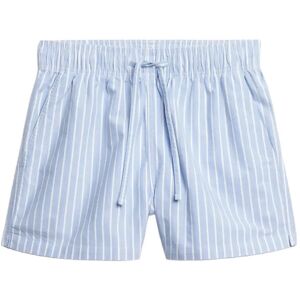 Superdry Cotton Stripe Elastic Short 8 Blue 8 Superdry Cotton Stripe Elastic Short 8 Blue 8