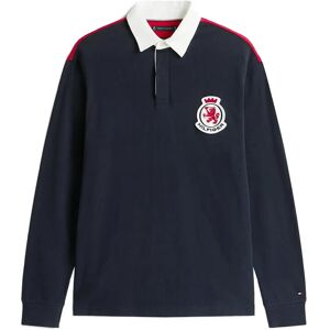 Tommy Hilfiger Ls Rwb Blocking Polo XXL Navy XXL Tommy Hilfiger Ls Rwb Blocking Polo XXL Navy XXL