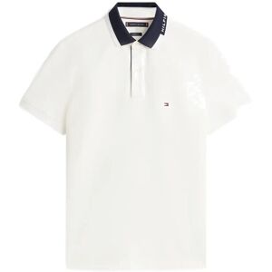 Tommy Hilfiger Pique Grafic Collar Reg Polo M White M Tommy Hilfiger Pique Grafic Collar Reg Polo M White M