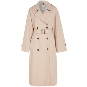 Tommy Hilfiger Cotton Relaxed Trench S-M Beige S-M Tommy Hilfiger Cotton Relaxed Trench S-M Beige S-M