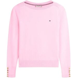Tommy Hilfiger Co Jersey Fine Gg Boat-Nk Ls Swt S Pink S Tommy Hilfiger Co Jersey Fine Gg Boat-Nk Ls Swt S Pink S