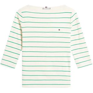Tommy Hilfiger Cody Slim Boat-Nk 3/4 Slv XS Cream XS Tommy Hilfiger Cody Slim Boat-Nk 3/4 Slv XS Cream XS