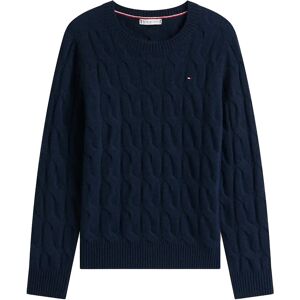 Tommy Hilfiger Soft Wool Cable C-Nk Ls Swt XXXL Navy XXXL Tommy Hilfiger Soft Wool Cable C-Nk Ls Swt XXXL Navy XXXL