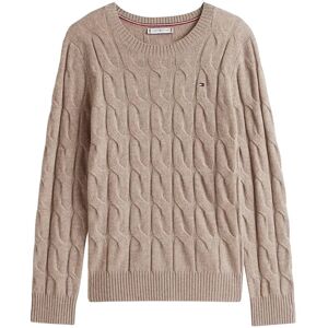 Tommy Hilfiger Soft Wool Cable C-Nk Ls Swt XXXL Beige XXXL Tommy Hilfiger Soft Wool Cable C-Nk Ls Swt XXXL Beige XXXL