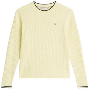 Tommy Hilfiger Co Cable Fine Gg C-Nk Ls Sweater XXXL Yellow XXXL Tommy Hilfiger Co Cable Fine Gg C-Nk Ls Sweater XXXL Yellow XXXL