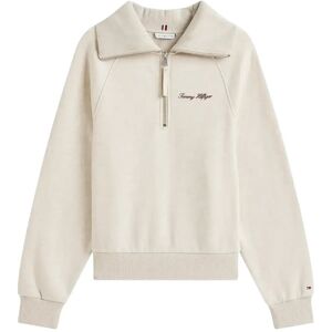 Tommy Hilfiger Classic Script Fleece Half-Zip XXXL Cream XXXL Tommy Hilfiger Classic Script Fleece Half-Zip XXXL Cream XXXL