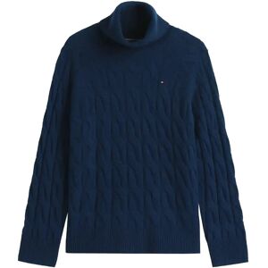 Tommy Hilfiger Soft Wool Cable Roll-Nk Ls Swt XXXL Navy XXXL Tommy Hilfiger Soft Wool Cable Roll-Nk Ls Swt XXXL Navy XXXL