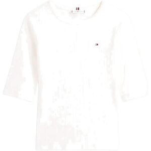 Tommy Hilfiger Slim 5X2 Rib C-Nk 1/2 Slv XXL White XXL Tommy Hilfiger Slim 5X2 Rib C-Nk 1/2 Slv XXL White XXL