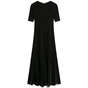 Tommy Hilfiger Festive Pleated Maxi Sl Dress XS Black XS Tommy Hilfiger Festive Pleated Maxi Sl Dress XS Black XS