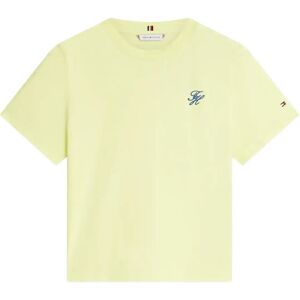 Tommy Hilfiger Th Script Reg C-Nk Ss Tee XXS Yellow XXS Tommy Hilfiger Th Script Reg C-Nk Ss Tee XXS Yellow XXS