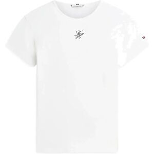 Tommy Hilfiger Th Script Slim Ss Tee XL White XL Tommy Hilfiger Th Script Slim Ss Tee XL White XL