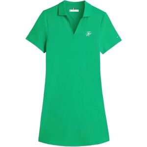 Tommy Hilfiger Th Script Open-Nk Polo Drs M Green M Tommy Hilfiger Th Script Open-Nk Polo Drs M Green M