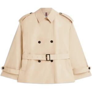 Tommy Hilfiger Cotton Short Trench M Beige M Tommy Hilfiger Cotton Short Trench M Beige M