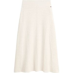 Tommy Hilfiger Co Cable Fine Gg F&F Skirt M Cream M Tommy Hilfiger Co Cable Fine Gg F&F Skirt M Cream M