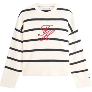 Tommy Hilfiger Full Needle Graphic Sweater XL Cream XL Tommy Hilfiger Full Needle Graphic Sweater XL Cream XL