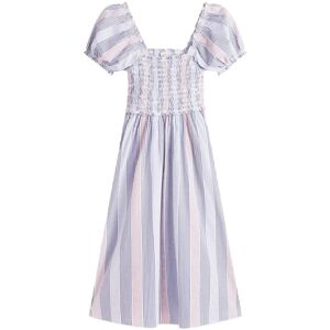 Tommy Hilfiger Gingham Smock Ss Midi Dress S Patterned S Tommy Hilfiger Gingham Smock Ss Midi Dress S Patterned S