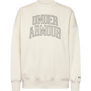 Under Armour Rival Flc Os Varsity Crew XS Cream XS Under Armour Rival Flc Os Varsity Crew XS Cream XS