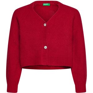United L/S Cardigan 160 Red 160 United L/S Cardigan 160 Red 160