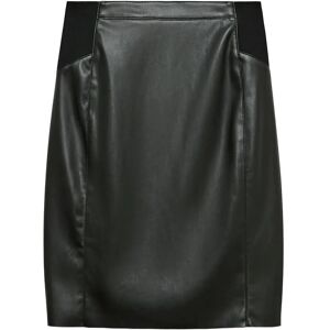 Vero Moda Vmbuttersia Hw Coated Skirt Noos S Black S Vero Moda Vmbuttersia Hw Coated Skirt Noos S Black S