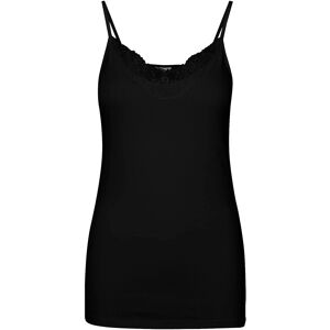 Vero Moda Vminge Lace Singlet Jrs Noos S Black S Vero Moda Vminge Lace Singlet Jrs Noos S Black S
