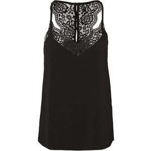 Vero Moda Vmana S/L Lace Top Ga Noos S Black S Vero Moda Vmana S/L Lace Top Ga Noos S Black S