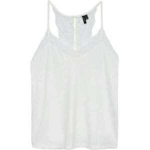 Vero Moda Vmana S/L Lace Top Ga Noos M White M Vero Moda Vmana S/L Lace Top Ga Noos M White M