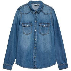 Vero Moda Vmmaria Ls Denim Slim Shirt Mix New Noos XS Blue XS Vero Moda Vmmaria Ls Denim Slim Shirt Mix New Noos XS Blue XS