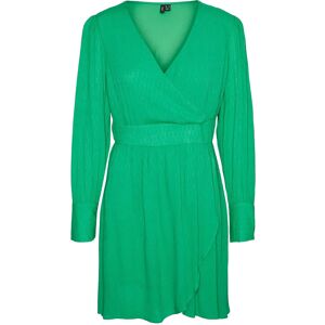 Vero Moda Vmpolliana Ls Short Dress Wvn XS Green XS Vero Moda Vmpolliana Ls Short Dress Wvn XS Green XS