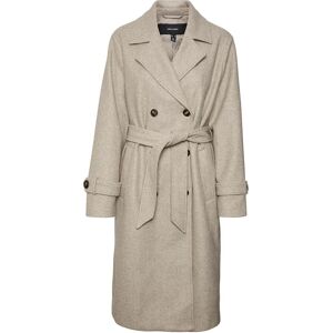Vero Moda Vmfortunevega Long Trenchcoat Ga Noos XL Grey XL Vero Moda Vmfortunevega Long Trenchcoat Ga Noos XL Grey XL