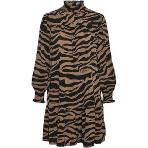 Vero Moda Vmshilah Naja High Neck Dress Wvn Ga S Brown S Vero Moda Vmshilah Naja High Neck Dress Wvn Ga S Brown S