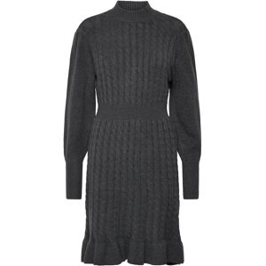 Vero Moda Vmvera Ls Short Knit Dress Vma XS Grey XS Vero Moda Vmvera Ls Short Knit Dress Vma XS Grey XS