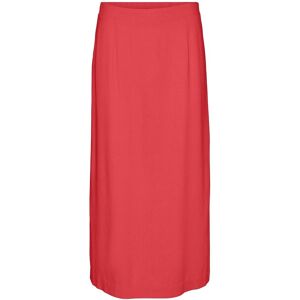 Vero Moda Vmmymilo Hw 7/8 Skirt Wvn Ga XS Red XS Vero Moda Vmmymilo Hw 7/8 Skirt Wvn Ga XS Red XS