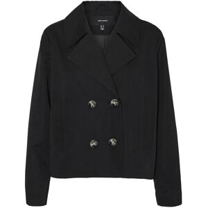 Vero Moda %Vmchloemia Short Trenchcoat Noos XL Black XL Vero Moda %Vmchloemia Short Trenchcoat Noos XL Black XL
