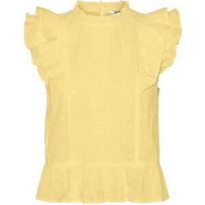 Vero Moda Vmkammy Sl High Neck Top Vma M Yellow M Vero Moda Vmkammy Sl High Neck Top Vma M Yellow M