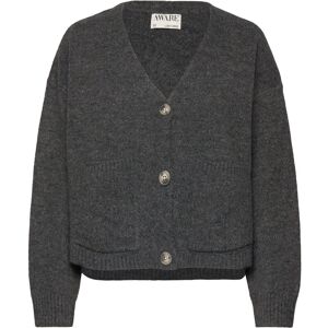 Vero Moda Awgemma Ls V-Neck Knit Cardigan Noos L Grey L Vero Moda Awgemma Ls V-Neck Knit Cardigan Noos L Grey L