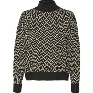 Vero Moda Vmaria Art Batwing Highneck Pullover Ga S Black S Vero Moda Vmaria Art Batwing Highneck Pullover Ga S Black S