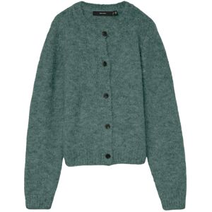 Vero Moda Vmnovah Ls O-Neck Button Cardi Ga Noos L Green L Vero Moda Vmnovah Ls O-Neck Button Cardi Ga Noos L Green L