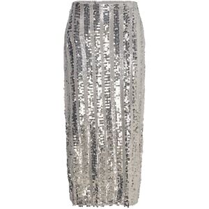 Vero Moda Vmefa Hw 7/8 Skirt Jrs XS Silver XS Vero Moda Vmefa Hw 7/8 Skirt Jrs XS Silver XS