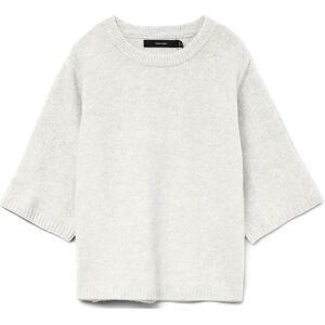Vero Moda Vmboom 2/4 O-Nk Oversize Pullove Ga Noos S Grey S Vero Moda Vmboom 2/4 O-Nk Oversize Pullove Ga Noos S Grey S