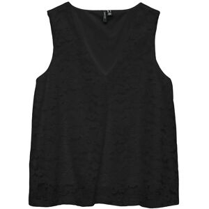 Vero Moda Vmhoney Lace Sl V-Neck Top Wvn Ga M Black M Vero Moda Vmhoney Lace Sl V-Neck Top Wvn Ga M Black M