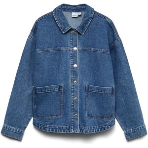 Vero Moda Vmjamie Ls Denim Shacket Mix Ga Noos S Blue S Vero Moda Vmjamie Ls Denim Shacket Mix Ga Noos S Blue S