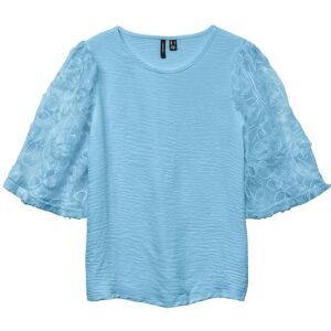 Vero Moda Vmnina 2/4 Top Jrs S Blue S Vero Moda Vmnina 2/4 Top Jrs S Blue S