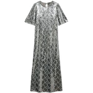 Vero Moda Vmmilka 2/4 7/8 Dress Wvn M Silver M Vero Moda Vmmilka 2/4 7/8 Dress Wvn M Silver M