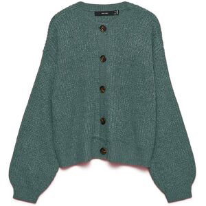 Vero Moda Vmlea Ls O-Neck Cardigan Noos M Green M Vero Moda Vmlea Ls O-Neck Cardigan Noos M Green M