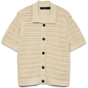 Vero Moda Vmhayley 2/4 Poloneck Cardigan Boo L Cream L Vero Moda Vmhayley 2/4 Poloneck Cardigan Boo L Cream L