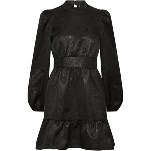 Vero Moda Vmsulle New Ls Short Dress Wvn Exp L Black L Vero Moda Vmsulle New Ls Short Dress Wvn Exp L Black L